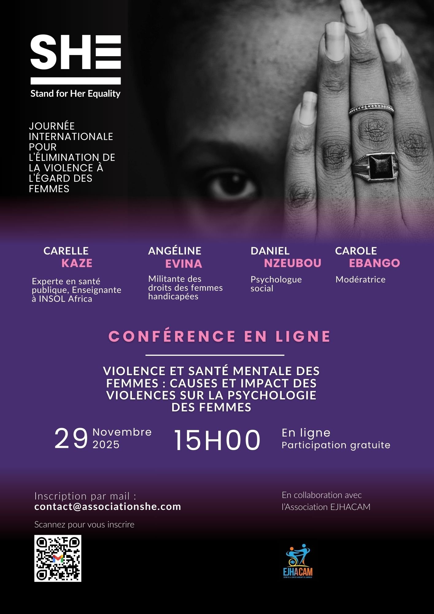 Journée internationale pour l'élimination de la violence à l'égard des femmes