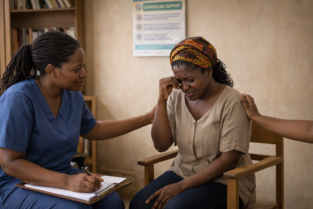 Accompagnement des femmes victimes de violences sexuelles et psychologiques à travers l'association SHE